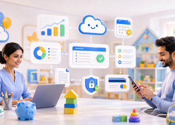إدارة الرسوم الدراسية والحسابات أصبحت أسهل مع نظام KidzoApp الذكي